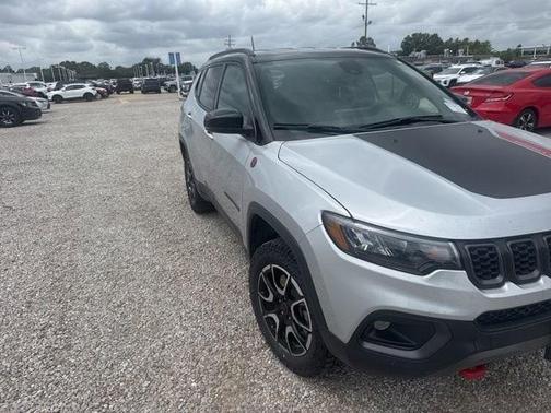 Silver 2025 Jeep Compass Trailhawk
