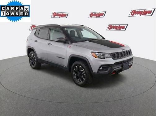 Silver 2025 Jeep Compass Trailhawk