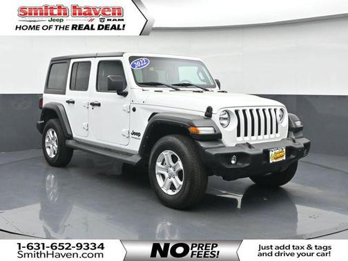 Bright White Clearcoat 2022 Jeep Wrangler Unlimited Sport SUV