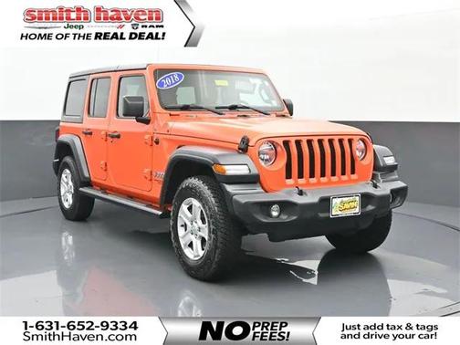 2018 Jeep Wrangler Unlimited Sport S 4x4