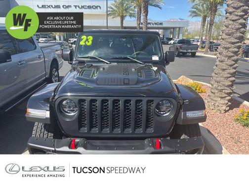 Black Clearcoat 2023 Jeep Gladiator Rubicon