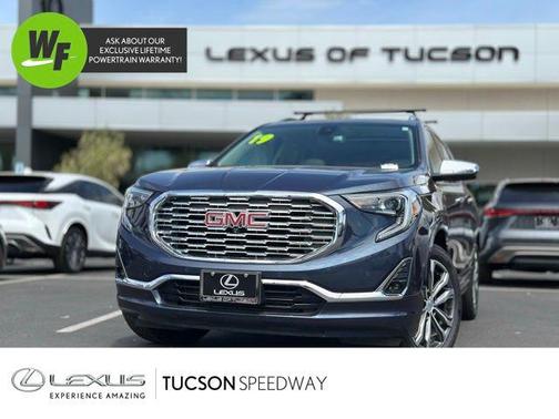 Blue Steel Metallic 2019 GMC Terrain Denali