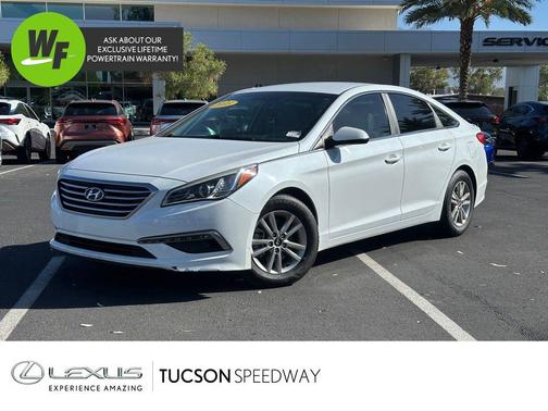 Quartz White Pearl 2015 Hyundai SONATA SE