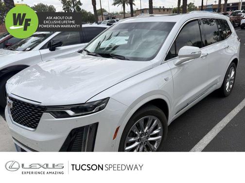 Crystal White Tricoat 2020 Cadillac XT6 Premium Luxury FWD