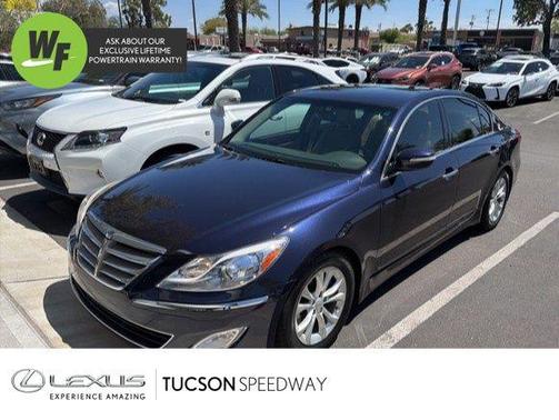 Twilight Blue Pearl 2012 Hyundai Genesis 3.8
