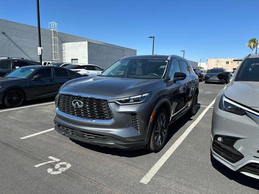 Graphite Shadow 2022 INFINITI QX60 Luxe
