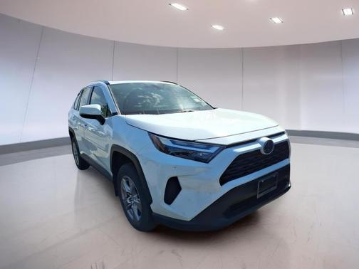 White 2022 Toyota RAV4 XLE