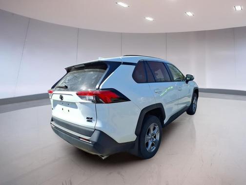 White 2022 Toyota RAV4 XLE