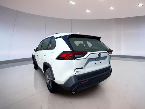 White 2022 Toyota RAV4 XLE