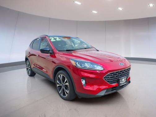 Rapid Red Metallic Tinted Clearcoat 2022 Ford Escape SEL