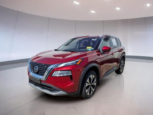 Scarlet Ember Tintcoat 2021 Nissan Rogue SV