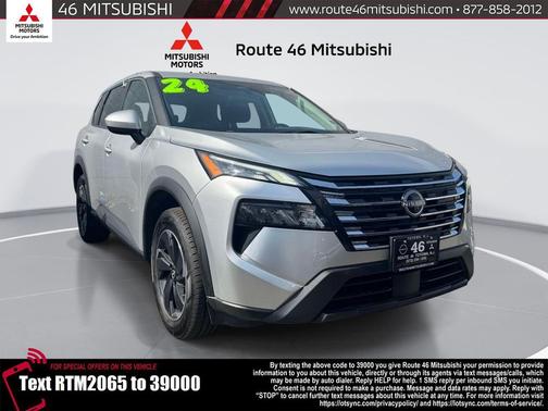 Brilliant Silver Metallic 2024 Nissan Rogue SV