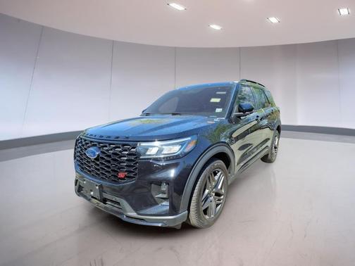 Agate Black Metallic 2025 Ford Explorer ST