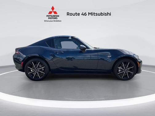 Deep Crystal Blue Mica 2025 Mazda MX-5 Miata RF Grand Touring