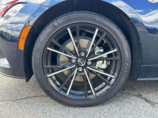 Deep Crystal Blue Mica 2025 Mazda MX-5 Miata RF Grand Touring