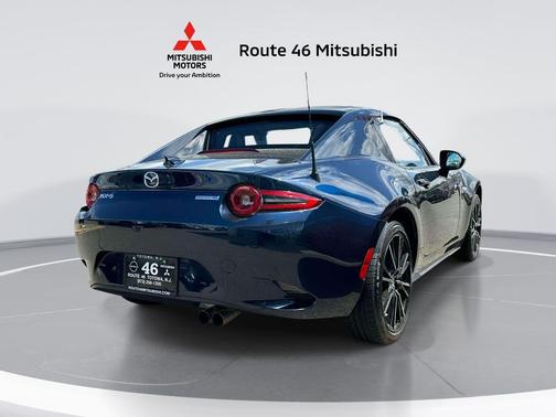 Deep Crystal Blue Mica 2025 Mazda MX-5 Miata RF Grand Touring