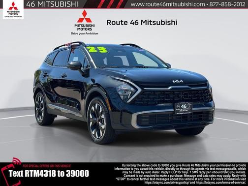 Fusion Black 2023 Kia Sportage Plug-In Hybrid X-Line