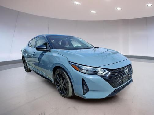 Atlantic Gray Metallic 2025 Nissan Sentra SR
