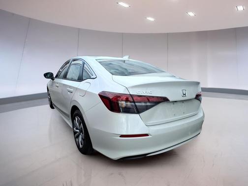 Platinum White Pearl 2025 Honda Civic LX