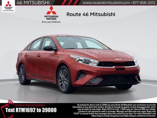 Fire Orange 2023 Kia Forte GT-Line
