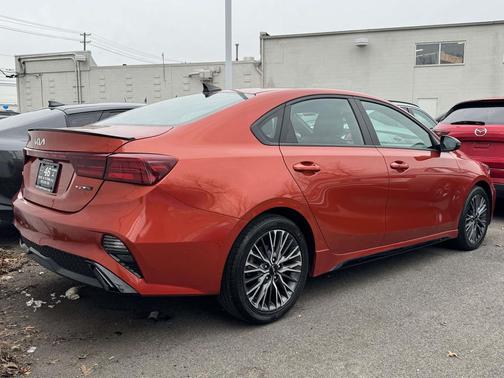 Fire Orange 2023 Kia Forte GT-Line