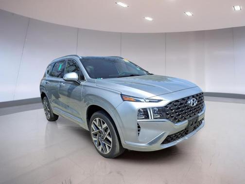 Shimmering Silver 2023 Hyundai SANTA FE Calligraphy