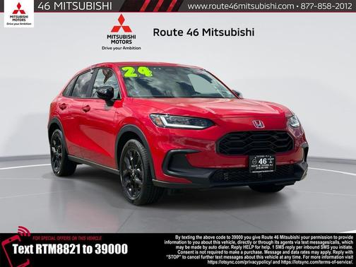 Milano Red 2024 Honda HR-V Sport