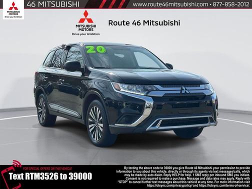 Labrador Black Metallic 2020 Mitsubishi Outlander ES S-AWC