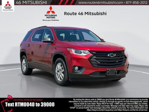 Cajun Red Tintcoat 2021 Chevrolet Traverse LT Cloth
