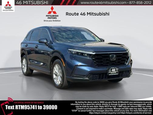 Canyon River Blue 2024 Honda CR-V EX-L AWD
