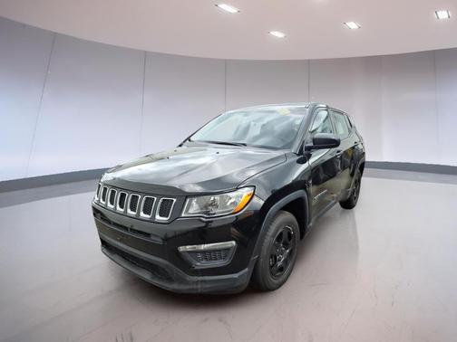 Diamond Black Crystal Pearlcoat 2021 Jeep Compass Sport