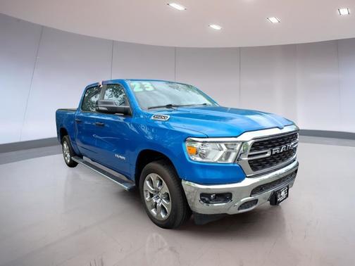 Hydro Blue Pearlcoat 2023 RAM 1500 Big Horn/Lone Star
