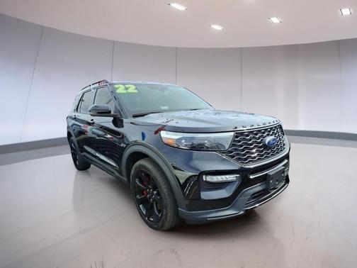 Agate Black Metallic 2022 Ford Explorer ST