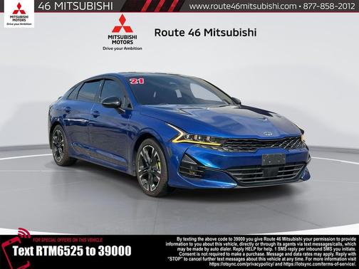 Sapphire Blue 2021 Kia K5 GT-Line