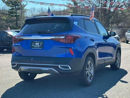 Neptune Blue 2023 Kia Seltos S