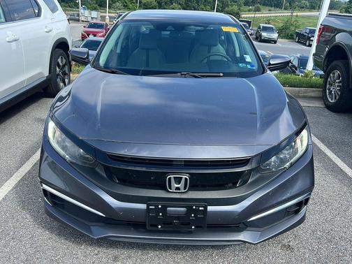 Modern Steel Metallic 2019 Honda Civic LX