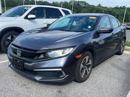 Modern Steel Metallic 2019 Honda Civic LX