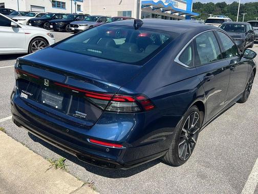 Canyon River Blue Metallic 2024 Honda Accord Hybrid Touring