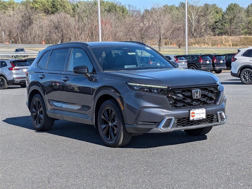 Meteorite Gray Metallic 2026 Honda CR-V Hybrid Sport Touring AWD