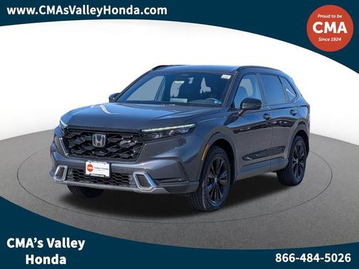 Meteorite Gray Metallic 2026 Honda CR-V Hybrid Sport Touring AWD