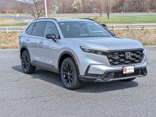 Solar Silver Metallic 2026 Honda CR-V Hybrid Sport-L AWD