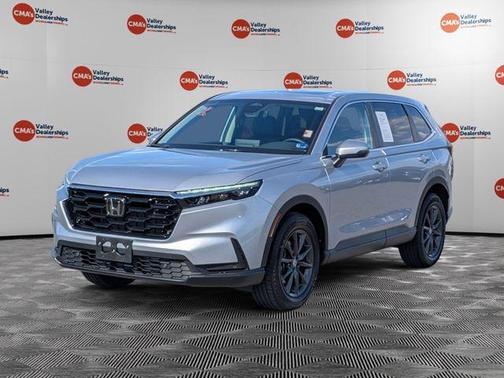 Solar Silver Metallic 2026 Honda CR-V EX-L AWD