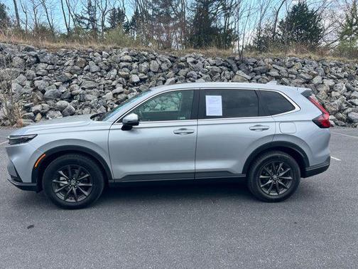 Solar Silver Metallic 2026 Honda CR-V EX-L AWD