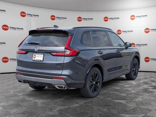 Meteorite Gray Metallic 2026 Honda CR-V Hybrid Sport Touring AWD