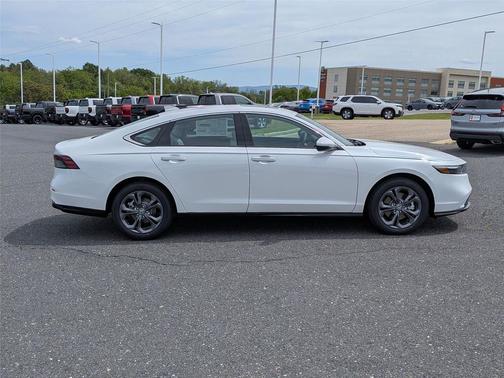 Platinum White Pearl 2026 Honda Accord Hybrid EX-L