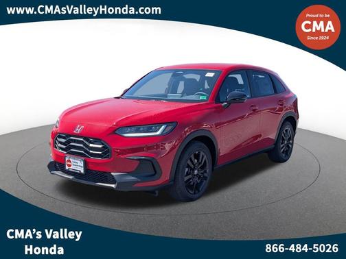 Milano Red 2026 Honda HR-V AWD Sport