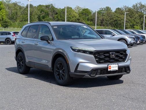 Solar Silver Metallic 2026 Honda CR-V Hybrid Sport-L AWD