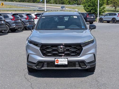 Solar Silver Metallic 2026 Honda CR-V Hybrid Sport-L AWD