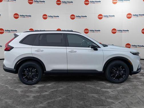 Platinum White Pearl 2026 Honda CR-V Hybrid Sport-L AWD