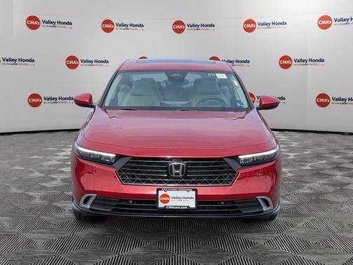 Radiant Red Metallic 2026 Honda Accord Hybrid Touring